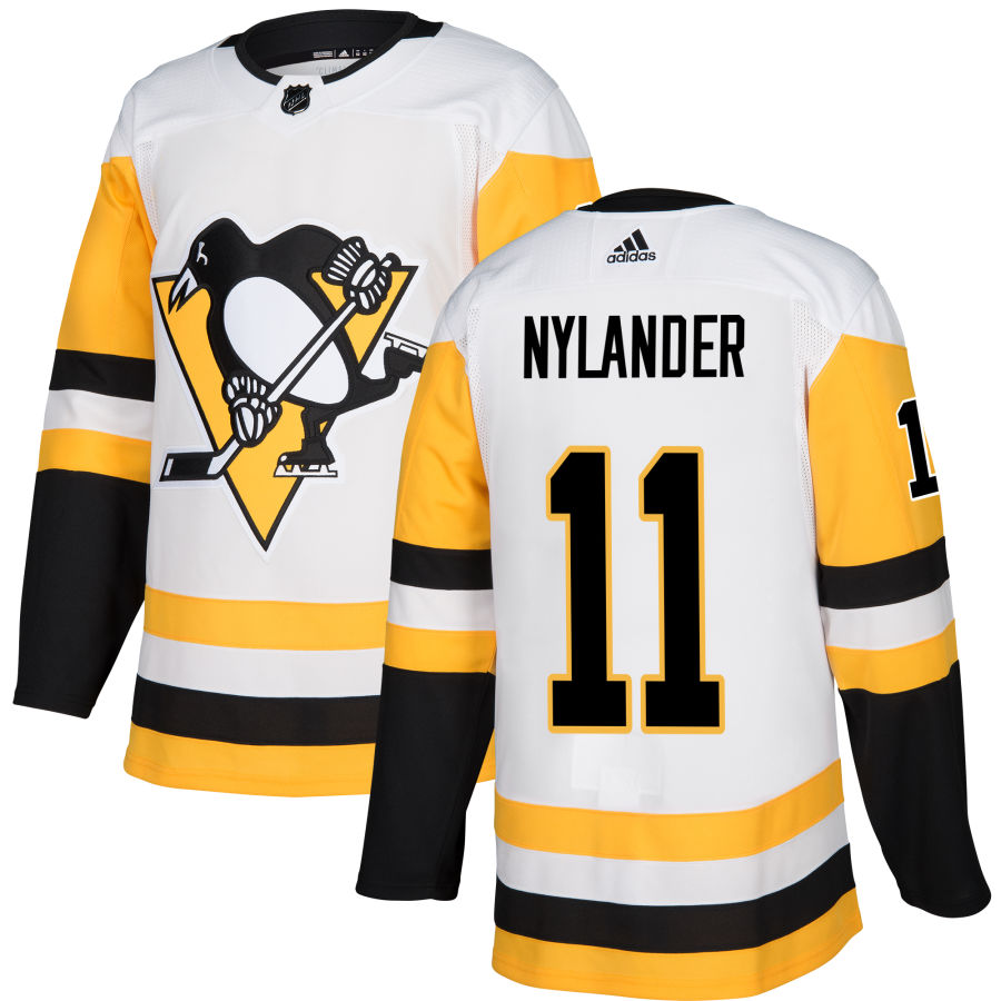 Alex Nylander Pittsburgh Penguins adidas Authentic Jersey - White
