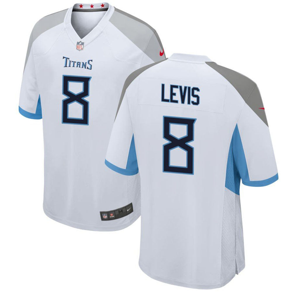 Men's Tennessee Titans Will Levis Game Jersey - White