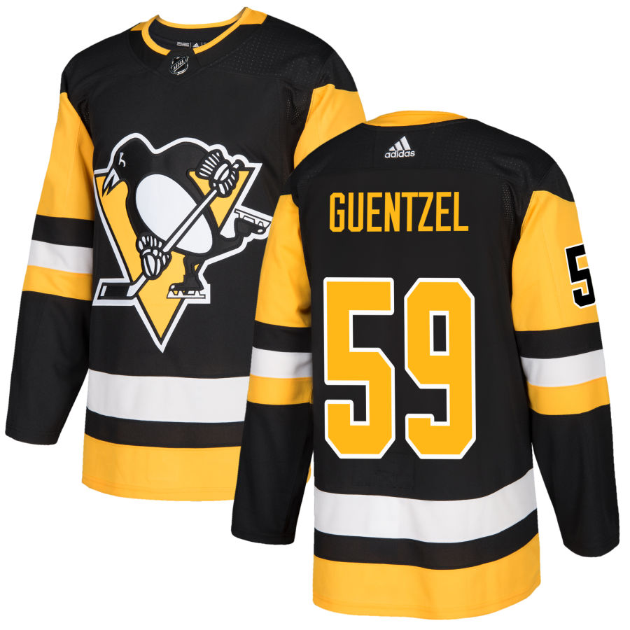 Jake Guentzel Pittsburgh Penguins adidas Authentic Jersey - Black